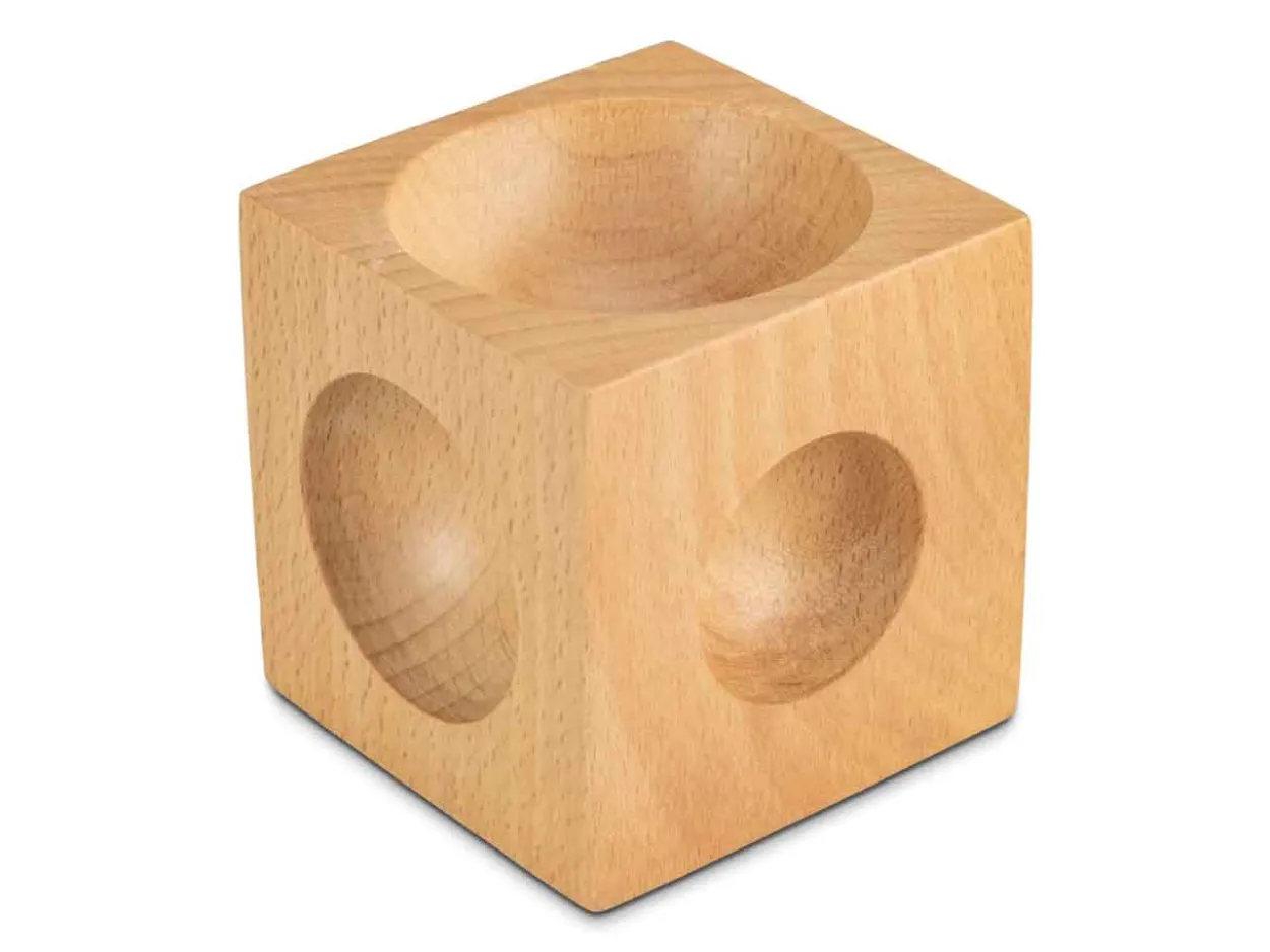Wooden Dapping Block And 7 Shaping Punches