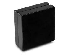 Wooden Drop Earring/pendant Box, Black Colour