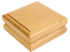 Wooden Drop Earring/pendant Box, Maple Colour