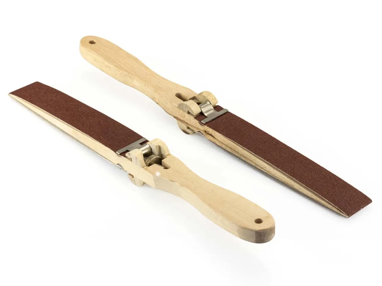 Wooden Emery Paper Holder, Set Of 2