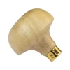 Wooden Handle, Short Mushroom