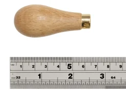 Wooden Handle, Slim Pear
