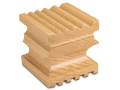 Wooden Swage Block And 14 Shaping Punches