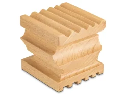 Wooden Swage Block And 14 Shaping Punches