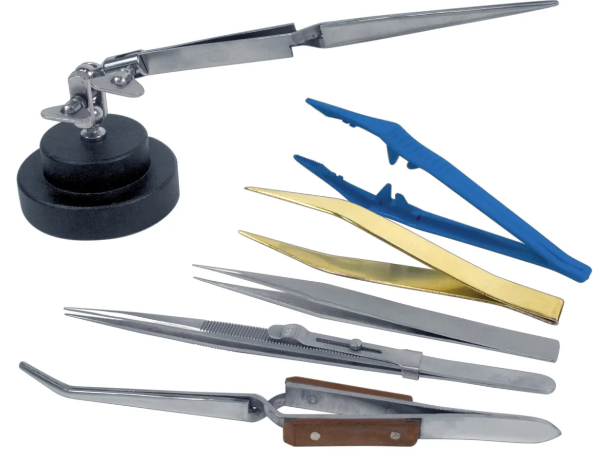 Workbench Tweezer Set, 6 Pieces